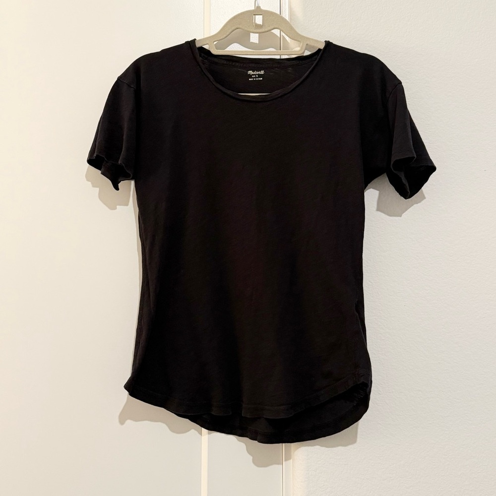 Madewell Black Short Sleeve Tee